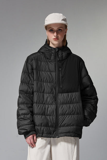 Cardydony Women's Women's Puffer Jacket 90% Down Water-Resistant Hood — Winter Coat